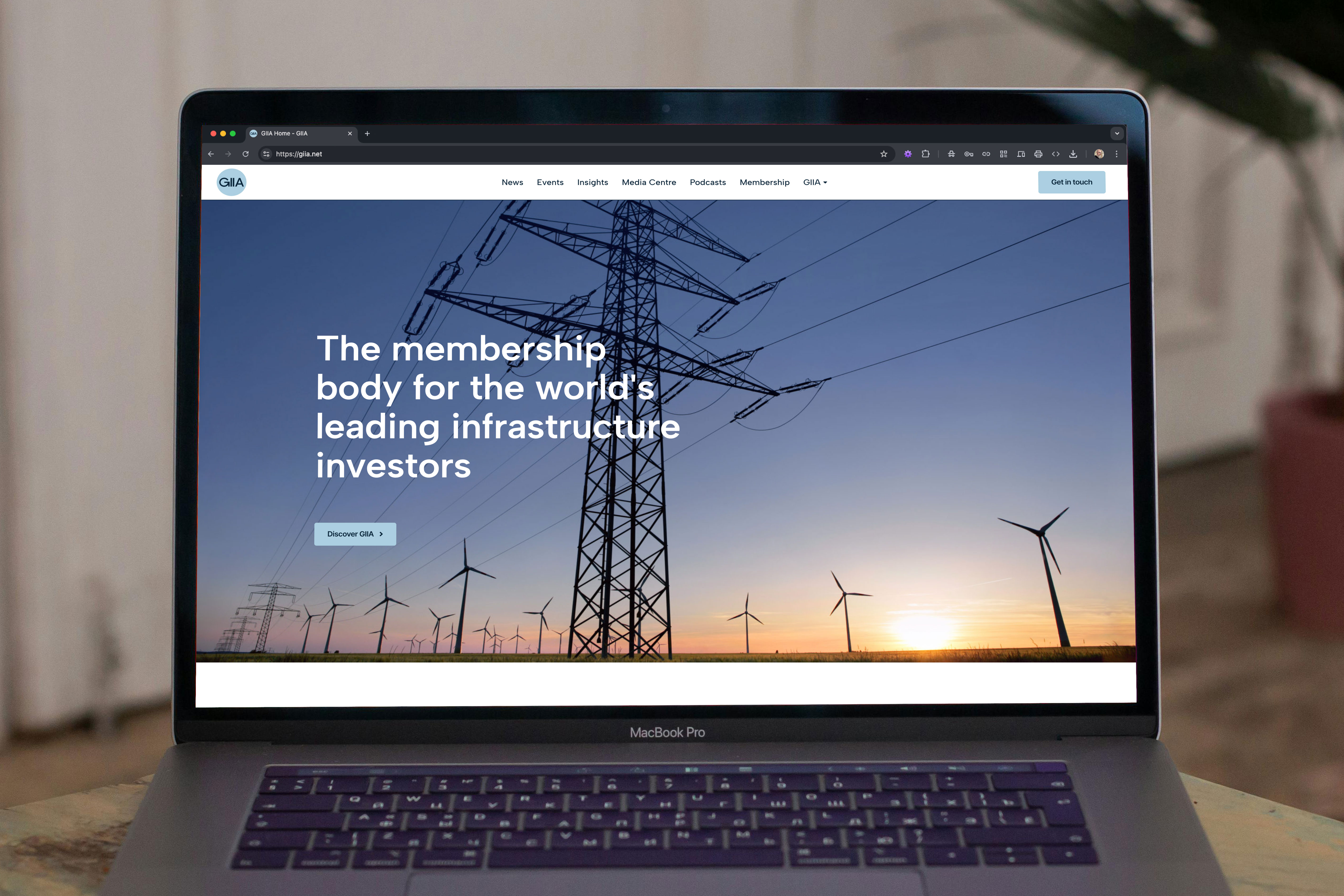 GIIA Website Preview