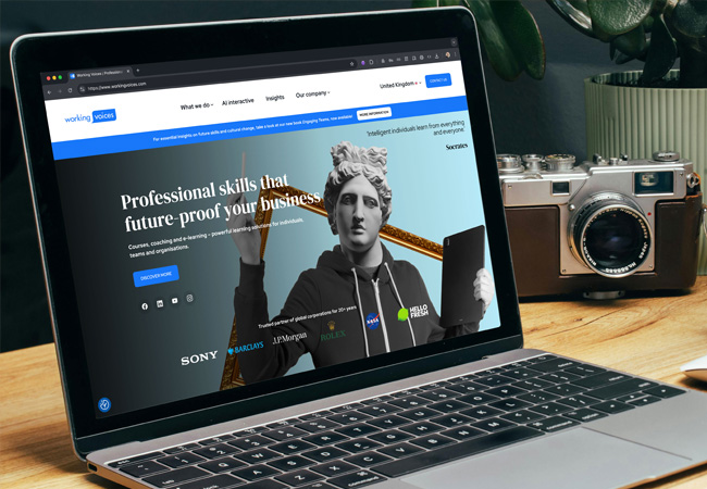Working Voices website